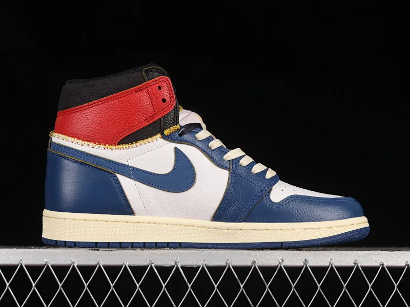 All categories Air Jordan Jordan series basketball shoes Air Jordan 1 High LJR version Air Jordan 1 x Union AJ1 Joe 1 limited edition four-color deconstruction stitching basketball shoes BV1300-146